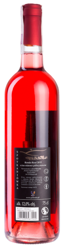 wino różowe rondo rose 2015